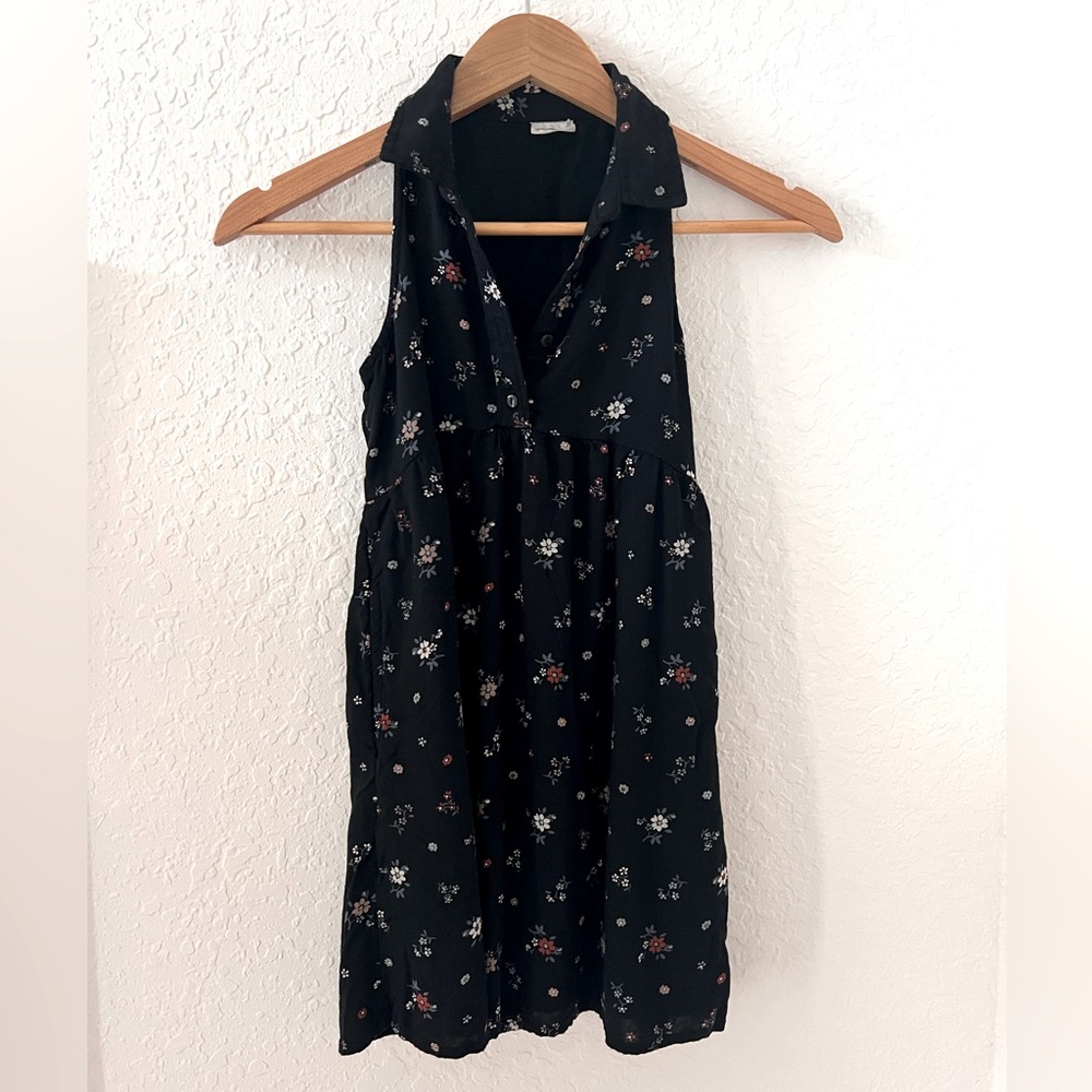 Abercrombie & Fitch kids black sleeveless dress.